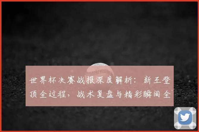 世界杯决赛战报深度解析:新王登顶全过程,战术复盘与精彩瞬间全回顾